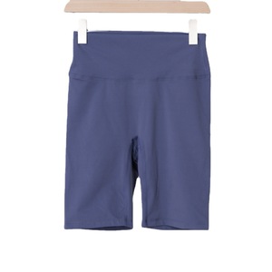 Shorts de yoga pour femmes, taille haute, moulants, 8 pouces, séchage rapide, en nylon et élasthanne, pour le cyclisme en extérieur et le fitness - Product Image 5