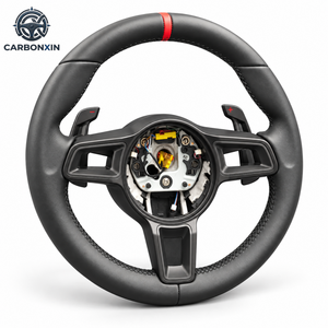 Volant avec palettes de changement de vitesse magnétiques pour 991 991.1 991.2 Panamera 971.1 971.2 718 Cayenne Turbo S 992 Macan GTS - Product Image 1