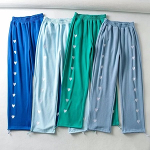 <span class=keywords><strong>Pantalon</strong></span> Cargo pour femme, brodé, <span class=keywords><strong>taille</strong></span> haute, à jambes larges, tenue ample, Hip-Hop, Style européen et américain, personnalisé, <span class=keywords><strong>grande</strong></span> <span class=keywords><strong>taille</strong></span>, tendance 2020 - Product Image 2