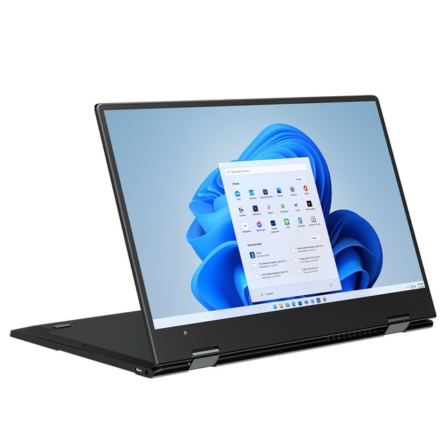 High Quality Fast Charging Time 14 Inch 12Th I7 Laptop 10 Cores 12 Threads Ram 16Gb Ssd 2Tb With Fingerprint Unlock Black Laptop