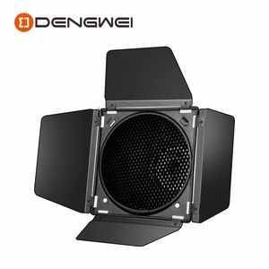 DENGWEI <span class=keywords><strong>7</strong></span> pouces en alliage d'aluminium porte de grange grille en nid d'abeille 3 filtres de Gel de couleur accessoires de Studio <span class=keywords><strong>Photo</strong></span> de photographie améliorés - Product Image 2