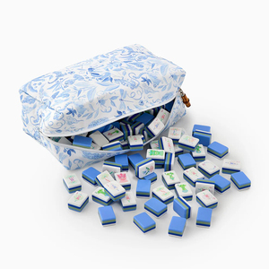 Fichas de Mahjong Personalizadas Moonlight, 160 Cartas, Acrílico Azul de Alta Calidad, 4 Capas, Juego de Mahjong Americano, Casino, Juego de Azar, Póker - Product Image 6