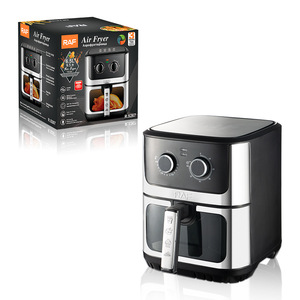 Friteuse à air électrique intelligente antiadhésive en acier inoxydable 1600W 6,5L avec fenêtre de visualisation – Offre Spéciale - Product Image 5