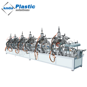 Anda WPC louver bảng điều chỉnh cán máy dây chuyền sản xuất PVC PS hồ sơ máy dập nóng - Product Image 1