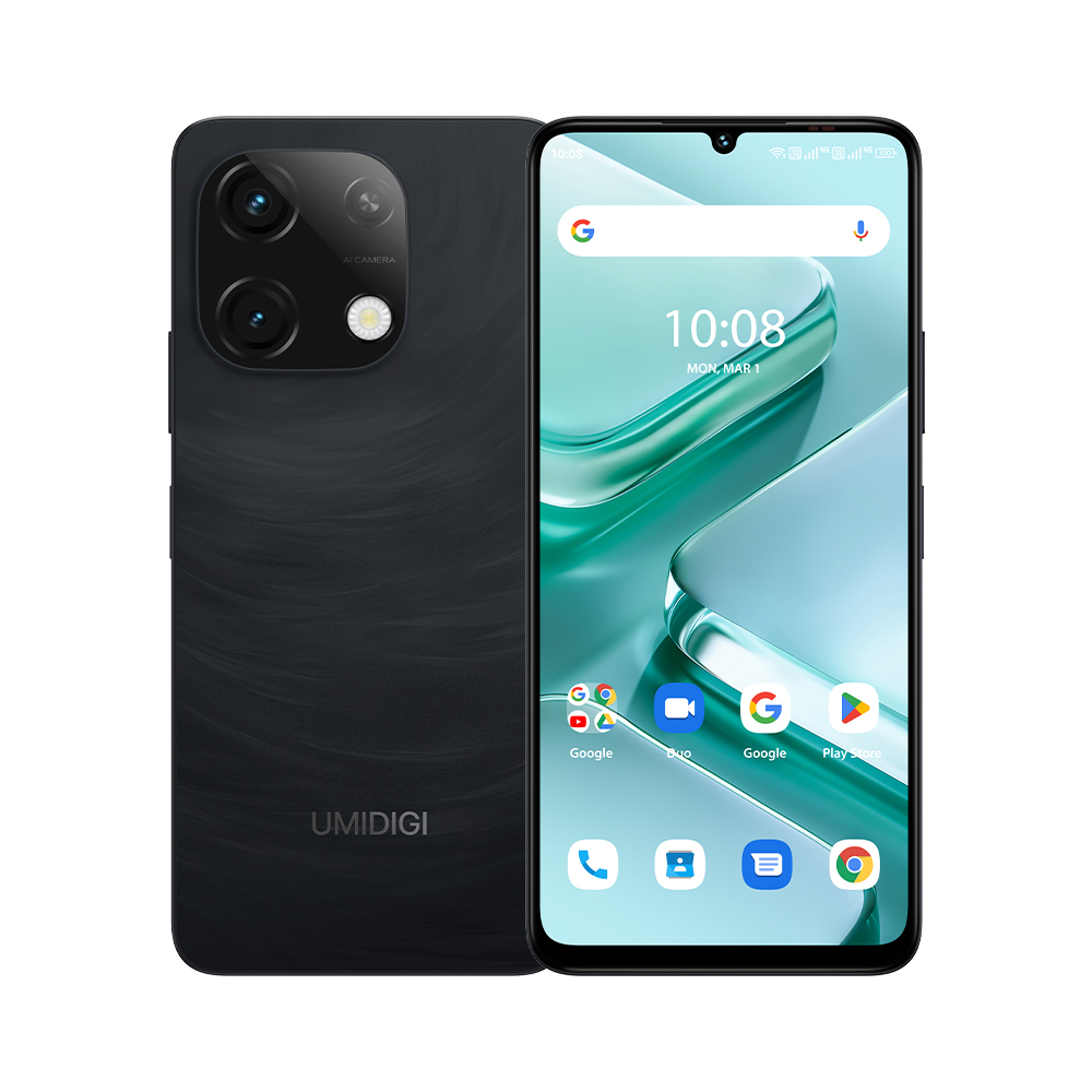 UMIDIGI G9T Smartphone - Octa Core, 4GB+128GB, 6.75inch Display