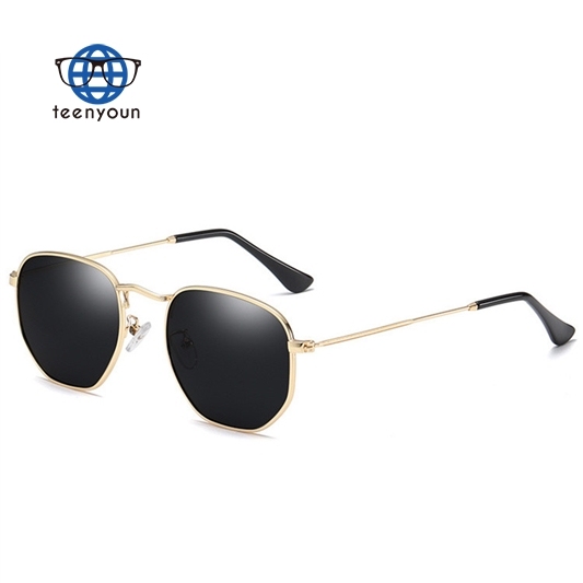 Teenyoun Small Square Polarized Sunglasses 2023 New for Men  display picture 3
