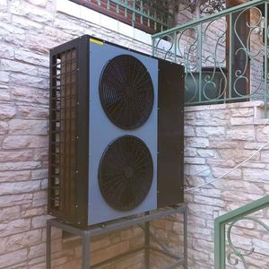 เครื่องทำน้ำร้อนแบบปั๊มความร้อนอากาศสู่น้ำ 10KW 15KW 20KW ใช้สารทำความเย็น R410A R32 พร้อม Wifi ระบบ EVI แบบโมโนบล็อก สำหรับทำความร้อนและความเย็น ปั๊มความร้อนแบบโมโนบล็อก DC - Product Image 3