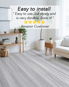 Pegatina de Piso de Vinilo de Lujo con Diseño de Madera, Ecológica, Impermeable, Autoadhesiva, Baldosas de PVC Ignífugas con Tratamiento de Superficie Lisa - Product Image 4