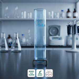 Tubo de Ensayo de Vidrio Boro 3.3 Transparente, Recipiente para Muestras de Laboratorio, Uso Químico en Laboratorio - Product Image 4