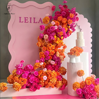Décoration murale florale moderne en soie, faite à la main, imperméable et longue durée, idéale pour la Fête des Mères et la décoration des halls d'hôtel – Meilleures ventes