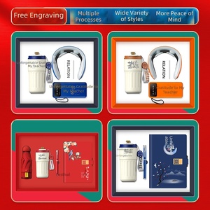 <span class=keywords><strong>Cadeau</strong></span> pour la Journée des enseignants, ensemble <span class=keywords><strong>cadeau</strong></span> d'affaires de style ethnique comprenant une tasse isotherme, un parapluie, messages gravés personnalisables, parfait - Product Image 3
