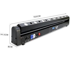 Laser Dj Barra di <span class=keywords><strong>LED</strong></span> di Matrice Forte Linea di Testa Mobile Laser Rosso Con <span class=keywords><strong>LED</strong></span> di Colore RGB Per Il Partito Della Discoteca Ktv <span class=keywords><strong>Bar</strong></span> luce Della Fase del Club - Product Image 3