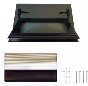 Ventana de caravana moderna de aleación de aluminio con doble acristalamiento plano exterior, certificada E-Mark, para remolques RV y autocaravanas, precio de <span class=keywords><strong>fábrica</strong></span> Tianze - Product Image 2