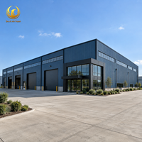 Bâtiment industriel en acier préfabriqué pour usine de fabrication, structure de production métallique