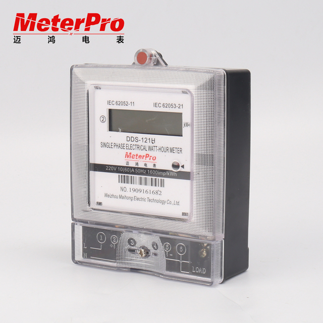 Single Phase Digital Electric Meter Wattmeter