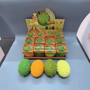 Pelota Blanda de Durián al por Mayor de Fábrica, Juguete Antiestrés de Rebote Lento con Forma de Fruta Simulada, Regalo para Niños y Adultos en Fiestas - Product Image 1