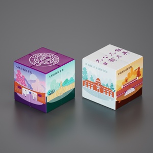 Tùy Chỉnh Trường Biểu Tượng Hình Ảnh UV In Ấn Ma Thuật <span class=keywords><strong>Cube</strong></span> Quảng Cáo Khuyến Mãi Kỷ Niệm Quà Tặng Văn Hóa Và Sáng Tạo Câu Đố Cune Đồ Chơi - Product Image 1