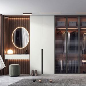 Nuovo Modello Mdf Moderna A Piedi <span class=keywords><strong>Armadio</strong></span> - Product Image 1