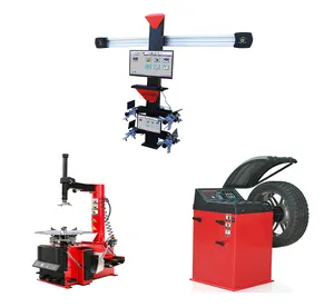Autocare Tire Changer Wheel Balancer And 3D Wheel Alignment Machine For Garage