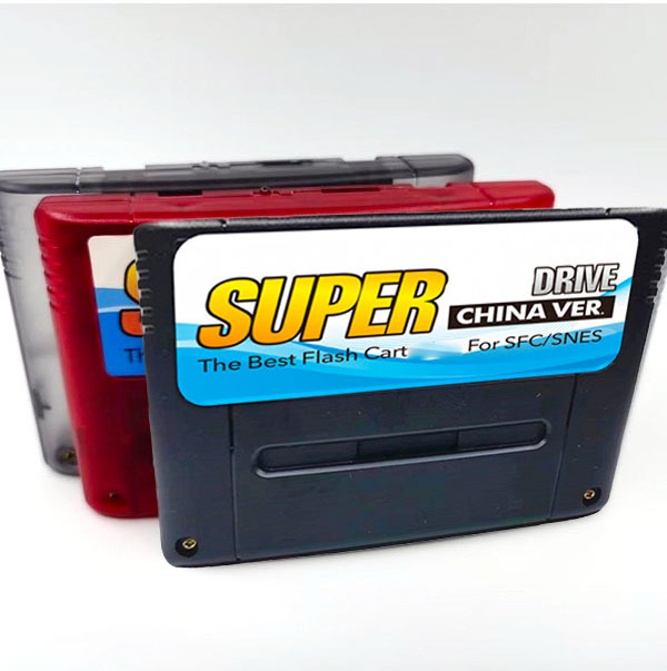 Flash Cart SNES Super SFC Console Game Card With Super Drive 8GB TF Card Game Cardridge for Nintendos SFC for SNES