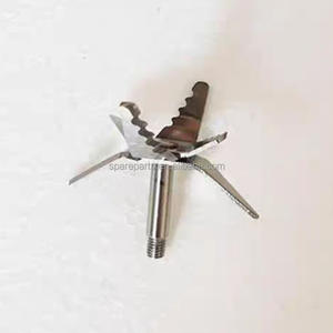 Máquina comercial, licuadora de alimentos, exprimidor, piezas de hoja de acero inoxidable, licuadora de cocina portátil, accesorio de hoja - Product Image 2