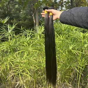 Cabello crudo vietnamita vendedores al por mayor Grado 12A vietnamita crudo doble dibujado 100% cabello humano crudo proveedor indio - Product Image 3