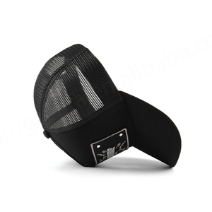 Unisex Giữa Hồ Sơ Lưới Cap Tùy Chỉnh Úc 5 Bảng Điều Chỉnh Trucker Mũ Sọc Thời Trang Thêu Vá Logo Cho Ngoài Trời Hiệu Suất - Product Image 5