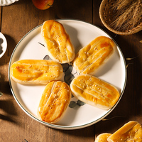 Qiansi Gâteau de riz glutineux traditionnel chinois saveur viande Lao Po Bing Pies Wife Cake Boîte de 500g Forme ovale Durée de conservation de 180 jours