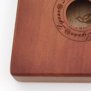 Kalimba de Madera Mini de 17 Teclas al por Mayor, Piano de Pulgar, Instrumento Musical de Percusión Orff, Kalimba para Niños, para Tocar y Presentar - Product Image 5