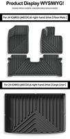 Nouvelle arrivée 3D TPE tapis de coffre imperméable antidérapant doublure de coffre pour 2024 chery Icar 03/Jaecoo J6 facile à nettoyer et à l'eau