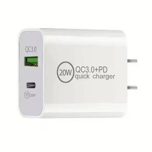 Fast Charger EU US 2 <b>Type</b> <b>c</b> 2 USB Port Multiple <b>Adapter</b> Mobile Phone Travel Wall Charger - Product Image 3