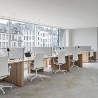 Écran de bureau acoustique en PET, séparateur d'espace pour bureau ouvert, réduction du bruit