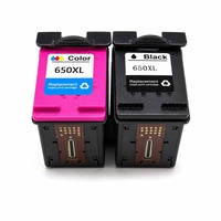 Cartouche d'encre YuXin Reman 650XL grande capacité, rendement constant, économique, remplacement pour imprimante HP 650XL