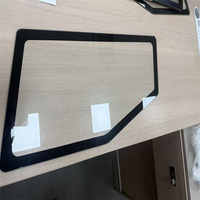 Vidrio Templado Serigrafiado con Forma, Tamaño y Curvatura Personalizados para Ventanas Laterales de Autobuses y Autocares