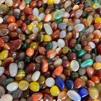 Galets de rivière lisses multicolores certifiés Eco-Certified, pierres naturelles pour la décoration de jardin, galets au design moderne pour allées de bien-être