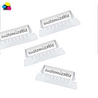 Carpeta de archivos de suspensión colgante de papel Kraft verde oscuro Tab transparente 5 pestañas