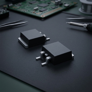 IRF540NSPBF ทรานซิสเตอร์กำลัง D2PAK-3 แบบติดตั้งบนพื้นผิว SMD MOSFET 100V 1 N-CH HEXFET 44mOhms 47.3nC - Product Image 2
