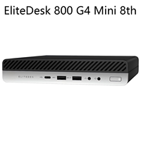 Mini PC de bureau Barebone Tiny EliteDesk 800 G4 8ème génération, propre, sans rayures, grade A, testé et fonctionnel