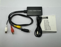 Convertisseur S-Video vers HDMI, adaptateur RCA vers HD, prend en charge 1080P PAL NTSC pour STB VHS VCR Lecteur Blu-Ray DVD