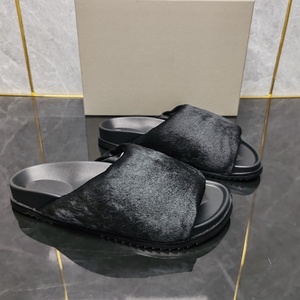 Sandalias de Hombre Casuales Retro de Pelo de Caballo Negro, Ligeras, con Plataforma, de Lujo, Antideslizantes - Product Image 5