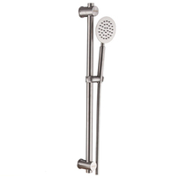 Robinet de douche haute pression à économie d'eau en acier inoxydable 304, mitigeur chaud/froid à triple sortie mural pour salle de bain