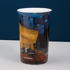 Taza de Café Grande de Cerámica Fina de Hueso de China de 500 ml de Vincent <span class=keywords><strong>Van</strong></span> <span class=keywords><strong>Gogh</strong></span>, Famosa en Cafeterías - Product Image 2
