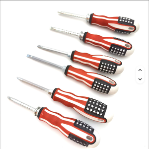 American Flag WKC-A-6 Steel <b>Screwdriver</b> <b>Set</b> Chrome DIY & Industrial Grade Adjustable Torque OEM Customizable WKC-A-6 American Fl - Product Image 1