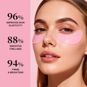 Mascarilla para <span class=keywords><strong>Ojos</strong></span> PDRN OEM con ADN de Salmón, Hexapéptido 8, Cafeína, para Ojeras, Bolsas y Antienvejecimiento, en Stock, Envío Rápido, Venta al Por Mayor - Product Image 3