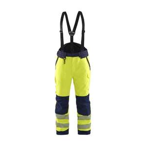 Blaklader-187519773389XSS Hi-Vis กางเกงทำงาน HI-VIS 7330509860595สีเหลือง/สีกรมท่า - Product Image 1