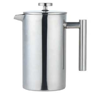 Xiaomi — <span class=keywords><strong>cafetière</strong></span> à double paroi en acier inoxydable, 350, 800, 1000 et 1500ml, design européen et américain, pour le thé, en acier inoxydable 18/10 - Product Image 1