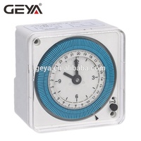 Minuteur mécanique programmable GEYA OEM ODM de bonne qualité T50 AH711 AC110v-240v, interrupteur manuel