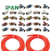 IFAN - Qualité garantie - Tuyaux PEX - Raccords en laiton PEX - Raccords à sertir PEX filetés de 16 à 32 mm