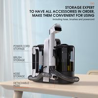 Portable 600W 15kpa Machine de nettoyage humide sec multi-usages tapis tapisserie d'ameublement nettoyeur de taches ménage fenêtre verre tapis nettoyeurs