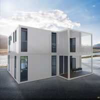 Maisons modulaires diamant, maison de luxe facile à assembler, 2 bâtiments, 3 chambres préfabriquées, chine, offre spéciale